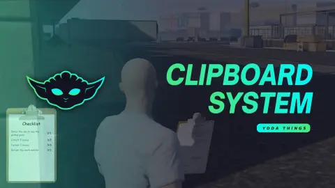 Yoda Clipboard-Immersive Task Board