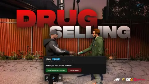 Drugs Selling Script! NPC Types & Leveling!