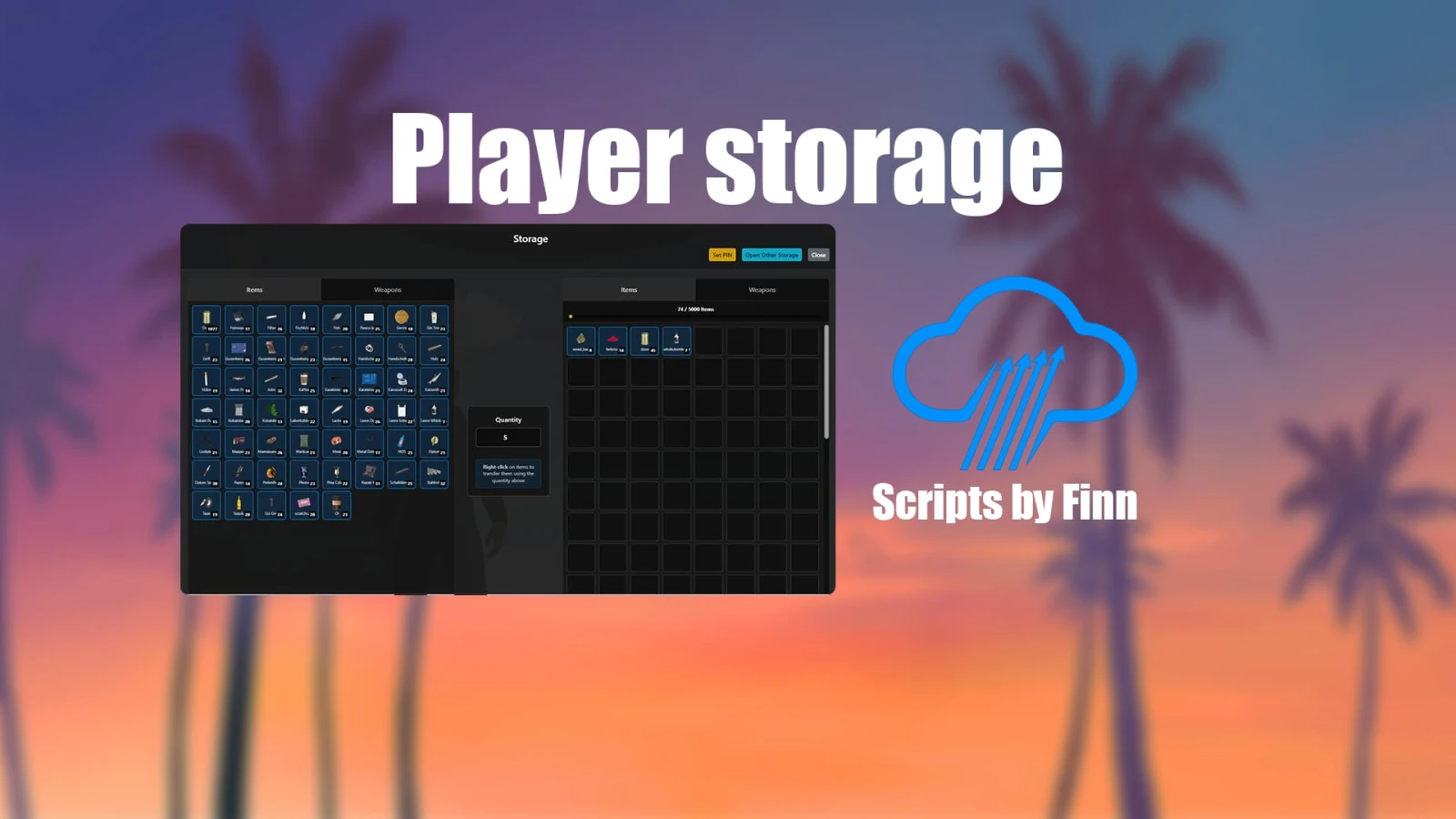 Player Storage
