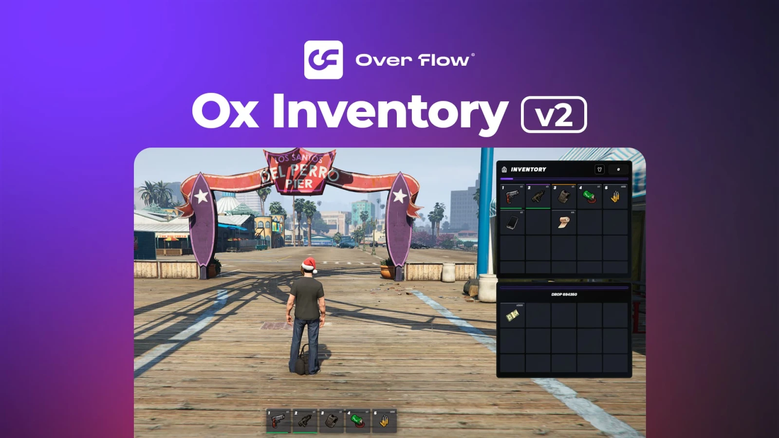 OX_INVENTORY Redesign-Dark Themed, Rarity, Clothing tab