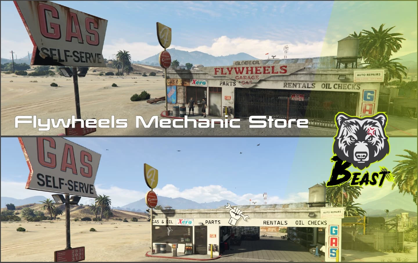 Flywheels Mechanic Store-Custom Map (Free Release)