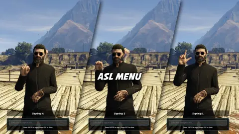 ASL Menu-American Sign Language for FiveM