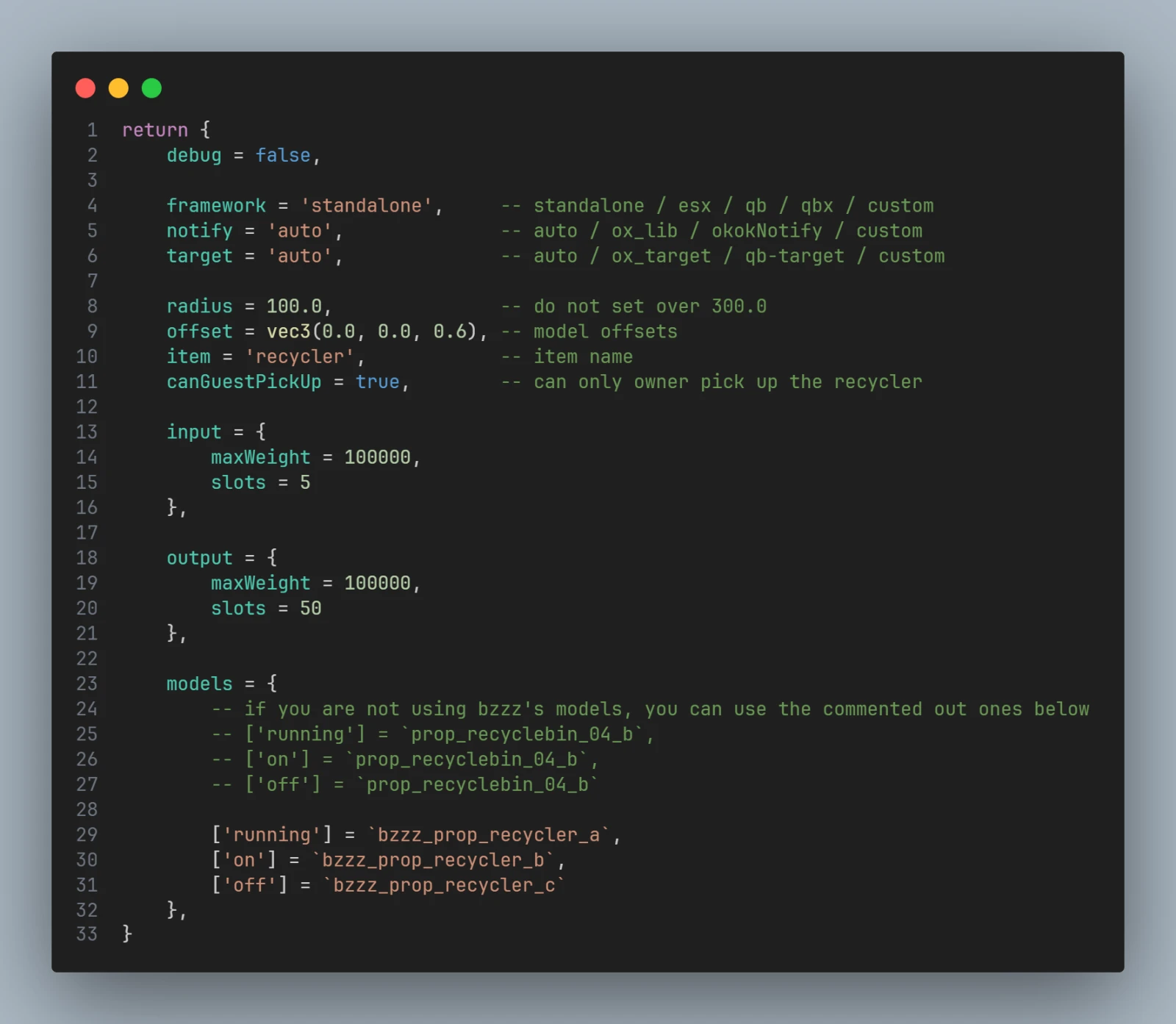 BBS Rust Inspired Recycling (Free)