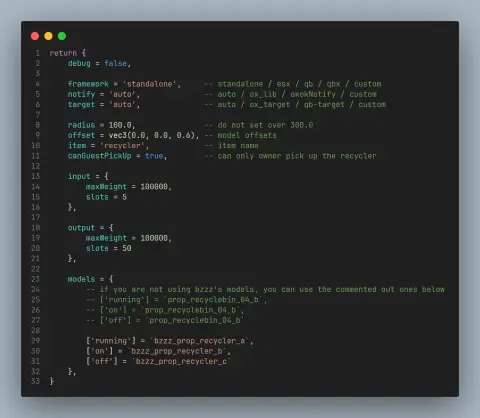 BBS Rust Inspired Recycling (Free)