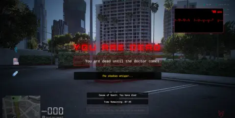 tech death screen Custom Death Screen System QBCore