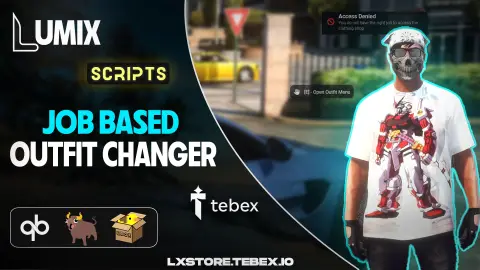 LX-JOBCLOTH-Job Based Outfit Changer