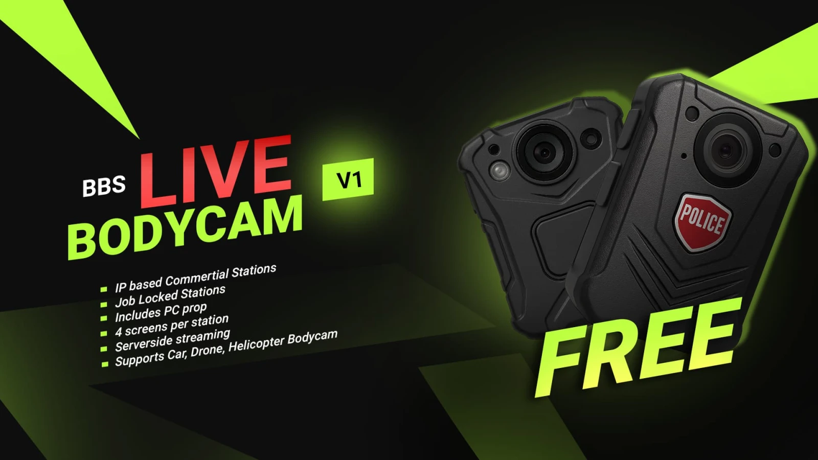 [BBS] Live Bodycam (In Game Rendering)