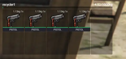 Recycling (Rust Inspired)