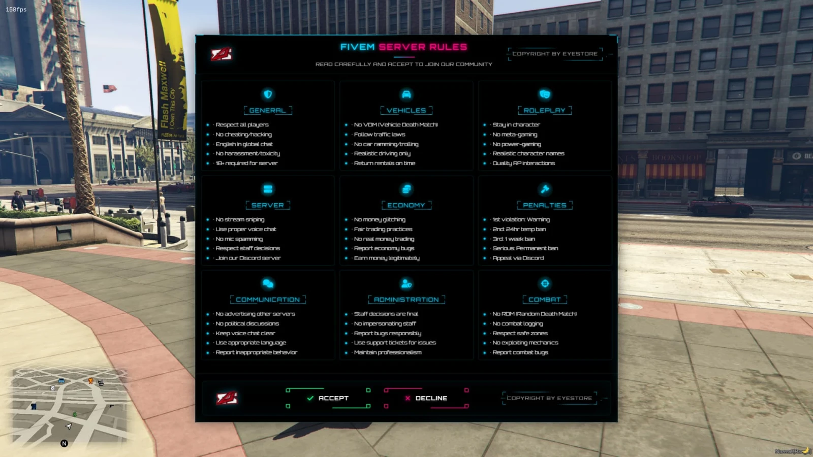 Advanced Instructions System for FiveM | Supports ESX & QB Core | CFX-RE Optimized