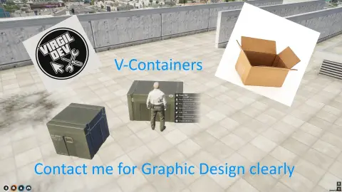 (Free/Opensource) V-Containers | Place your own storages anywhere in the map!