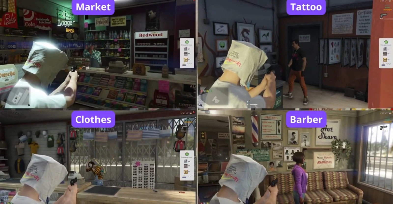 5 Shop Robbery Multiplayer