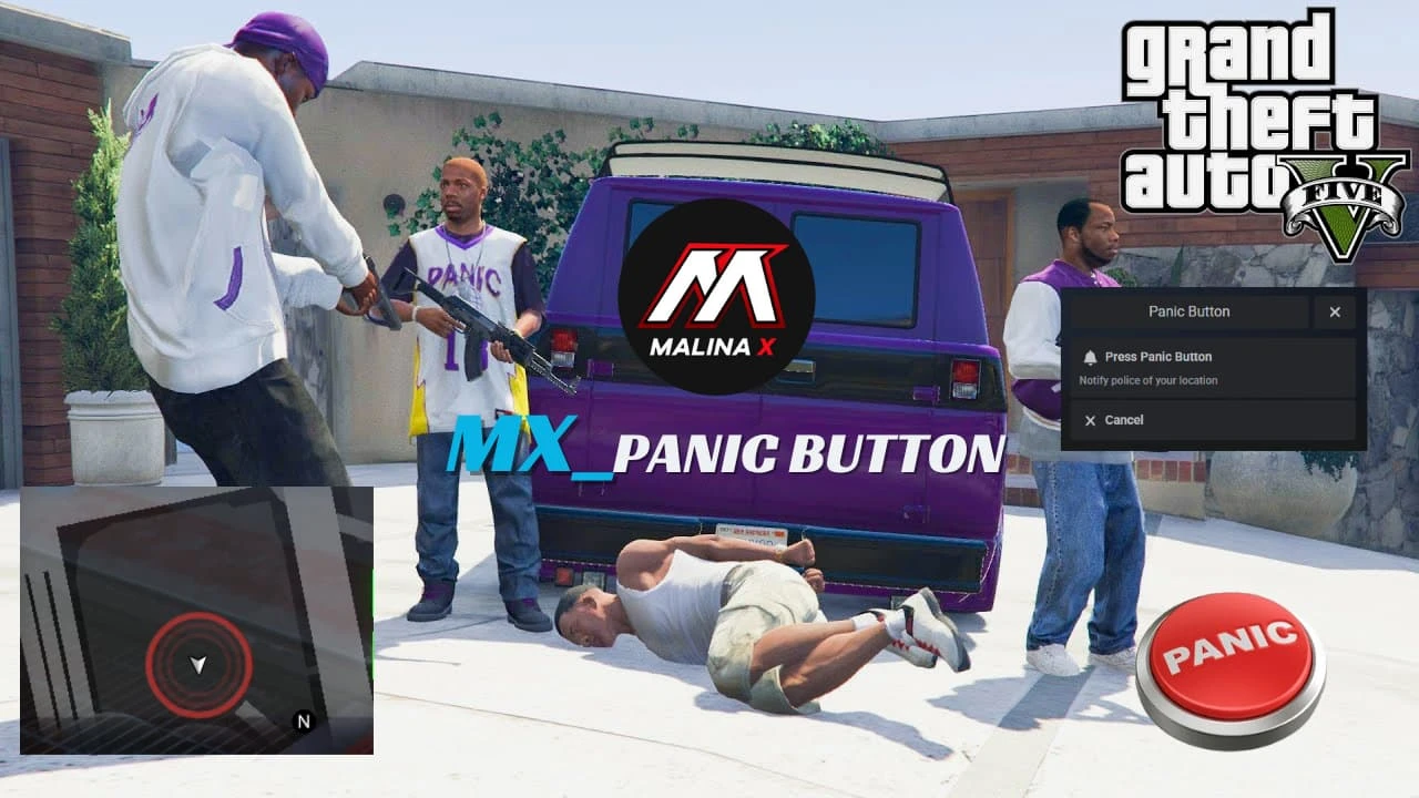 Malina X-Panic Button Script