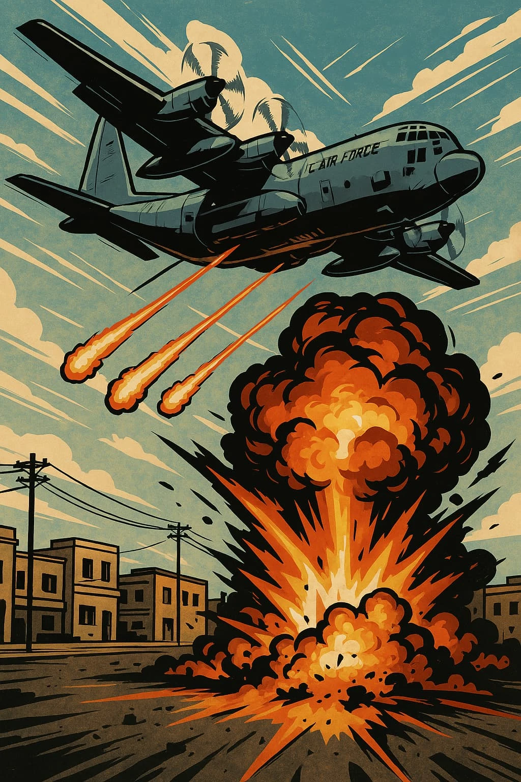 AC130 BOMMER SCRIPT | QBCORE AND ESX