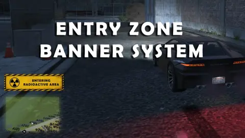 Entry Zone Banner System-Customizable Banners & Sounds