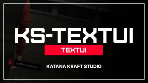 KS-TextUi Easy & Free TextUI for FiveM