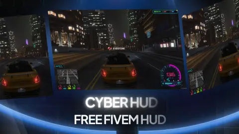 Cyber HUD Ultra Series-Enhanced HUD for ESX & QBCore