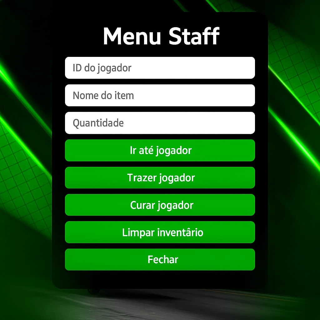Menu Admin ESX Legacy