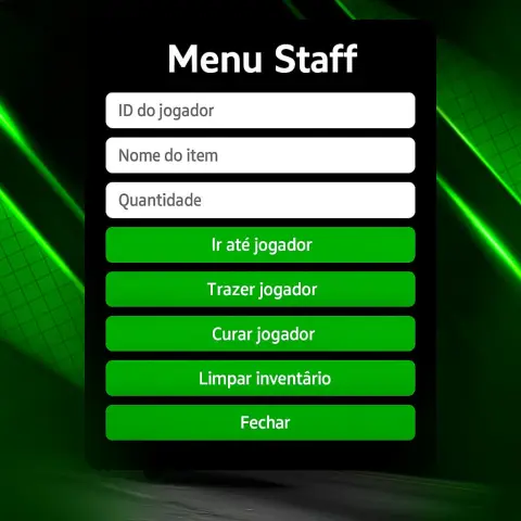Menu Admin ESX Legacy