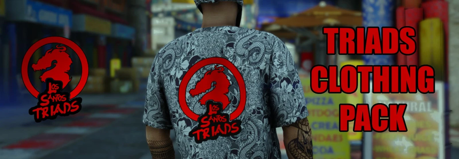 Los Santos Triads Gang Clothing Pack