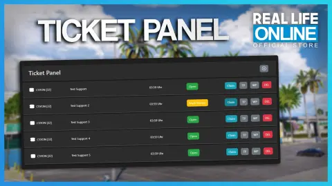 RLO Ticketpanel