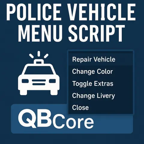 QB-PoliceVehicleTune | Police Vehicle Customizer