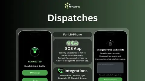rotating_light: Advanced Dispatches App for LB-Phone