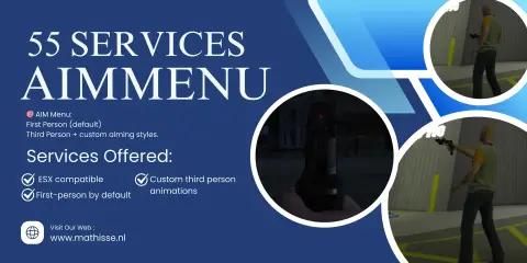 # AIM Modes-First Person (default) + Custom Third Person Styles