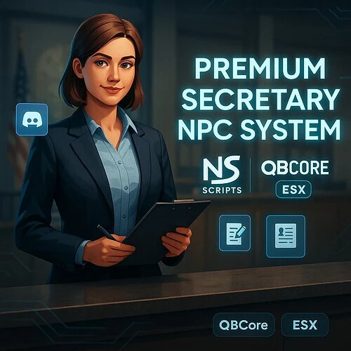 Premium Secretary NPC(FREE)