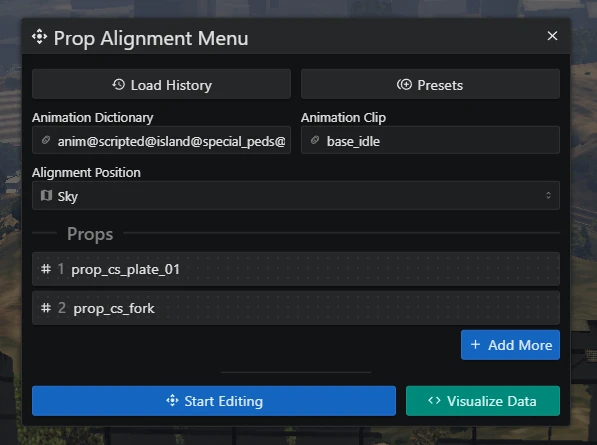 Zyke's Propaligner (UI, Presets, History, Props, Particles, Alignment, Open, Easy, GitHub)