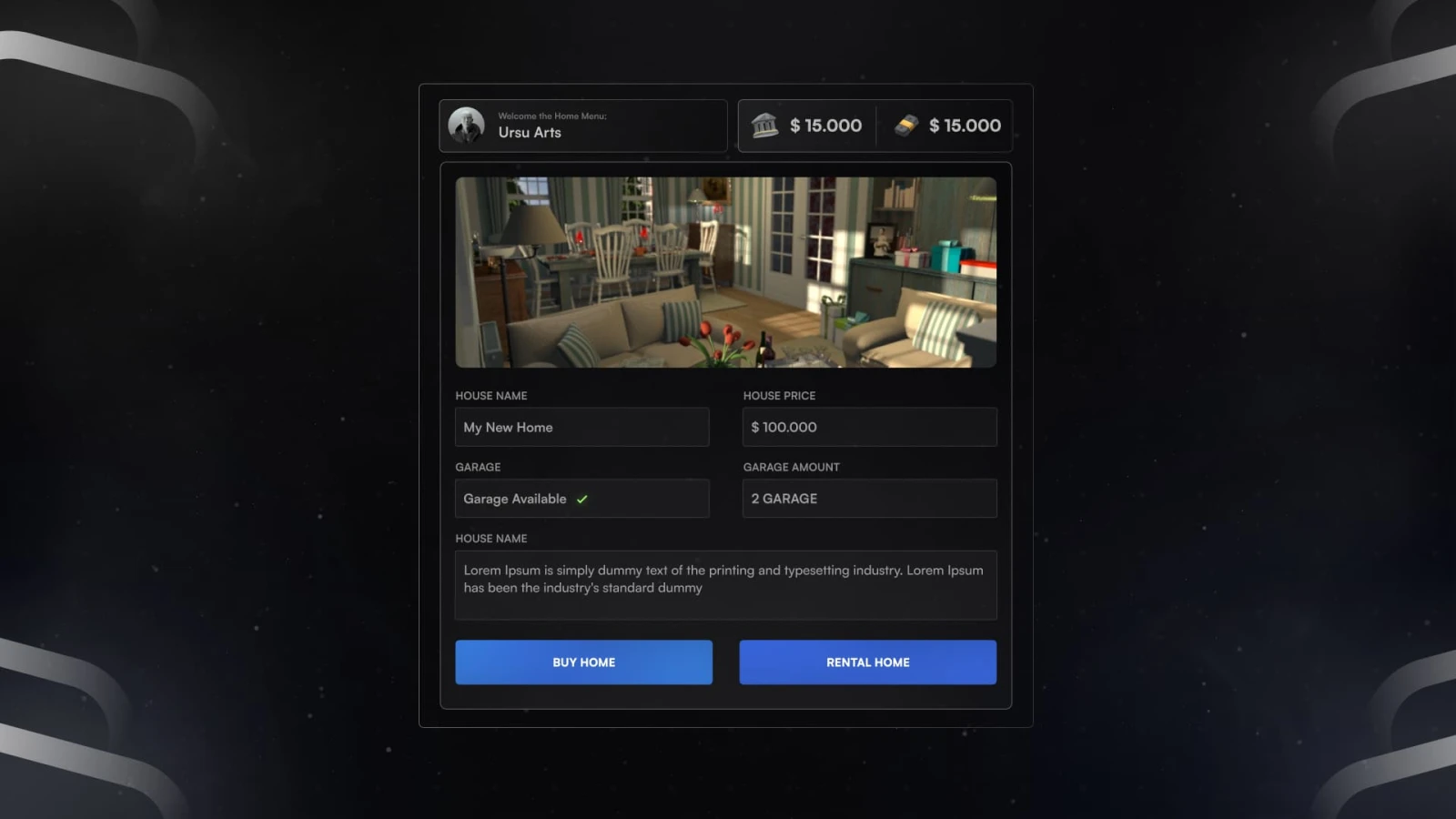 Advanced house system (Metadata, garage, friends system etc.)