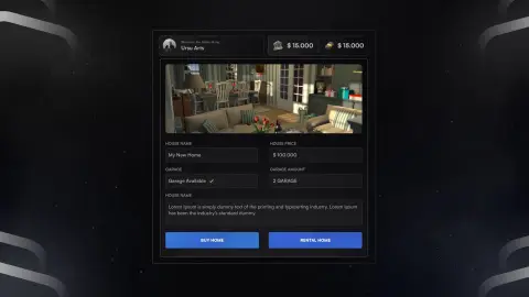 Advanced house system (Metadata, garage, friends system etc.)