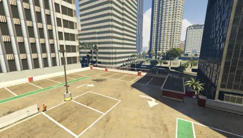 Removed jumps from parking lots