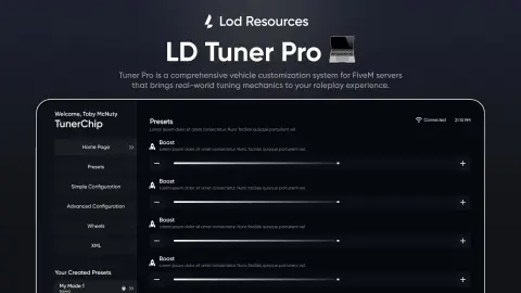 LD Tuner Pro | Handling, Modes, Performance Testing Tool