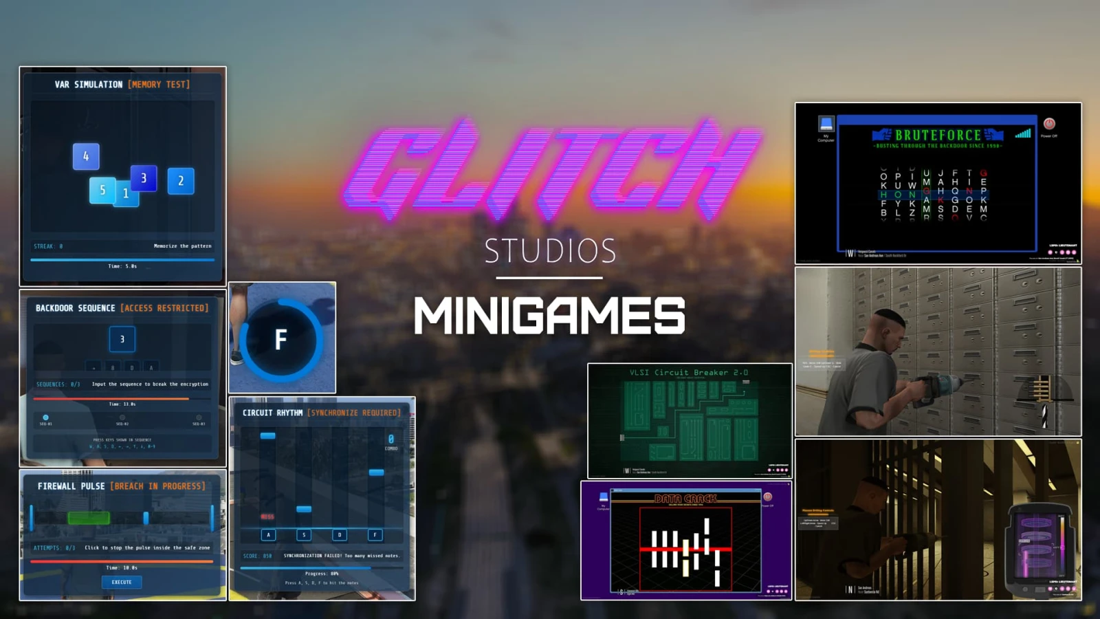 Glitch Minigames