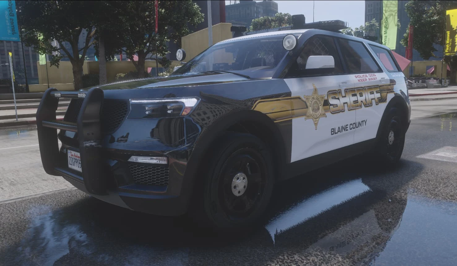 Police Vapid Scout 2020 | Callsign System | Lore-Friendly