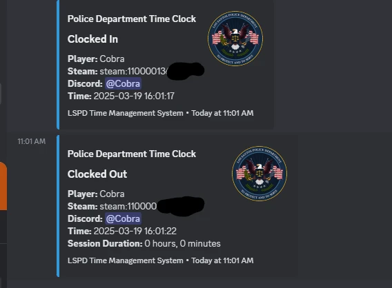 FiveM-Discord-Hour-Logger