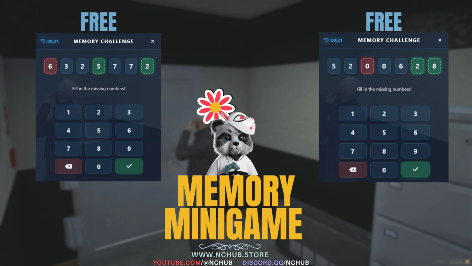 [All Frameworks]-NCHub Memory MiniGame