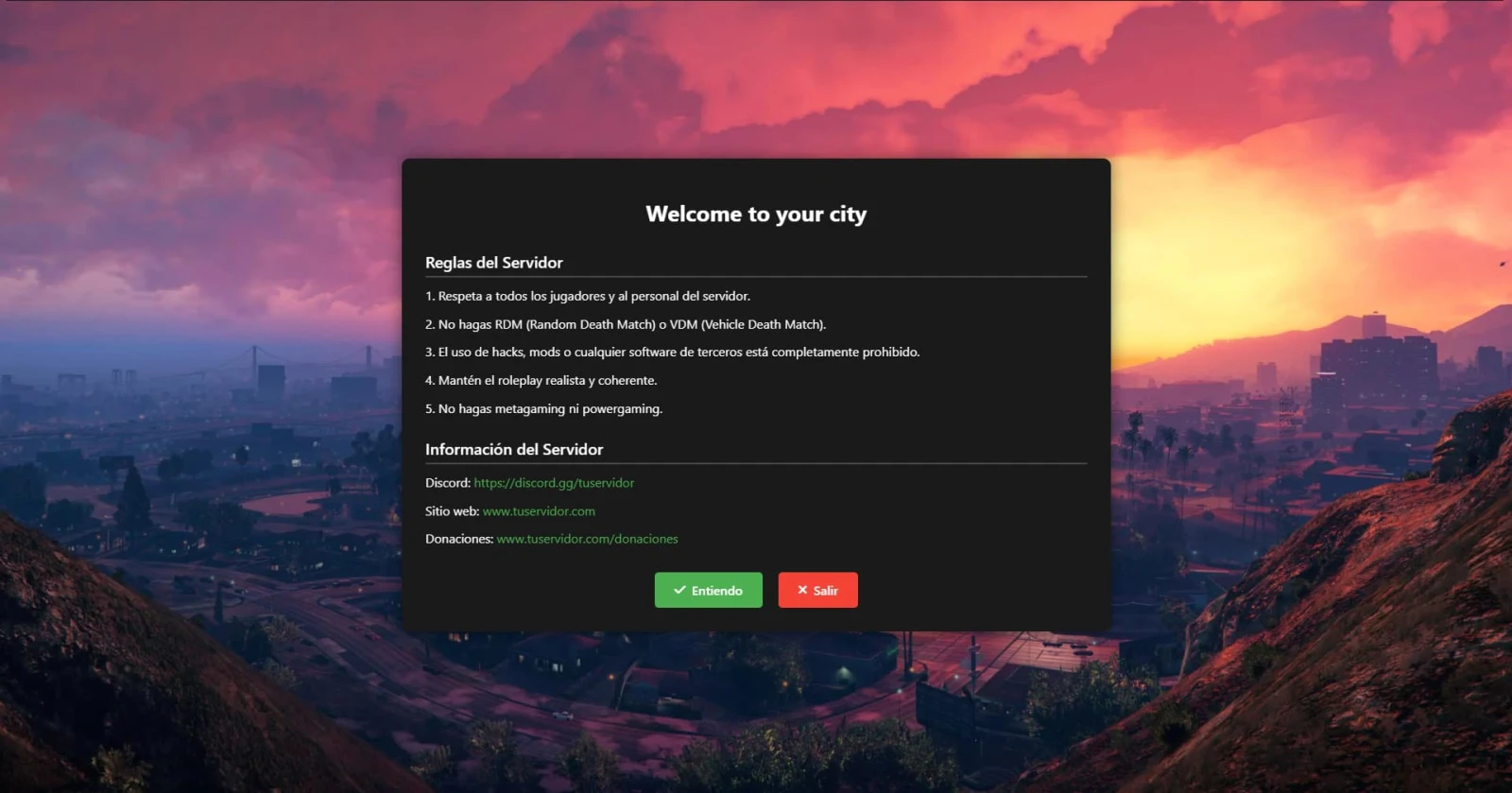 morellos_swelcome standalone script