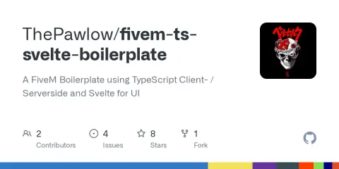 Plug&Play Boilerplate-TypeScript meets Modularity with Svelte5 in a dockerized FxServer