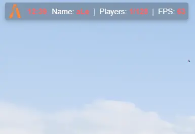 TopBar HUD-Clean & Minimalistic Server UI