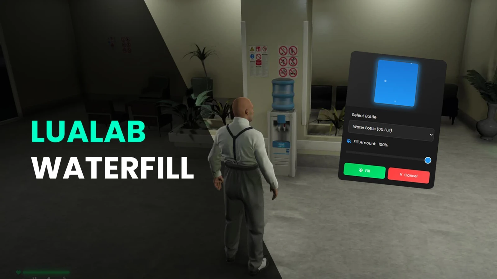 Water Fill & Dispenser Script