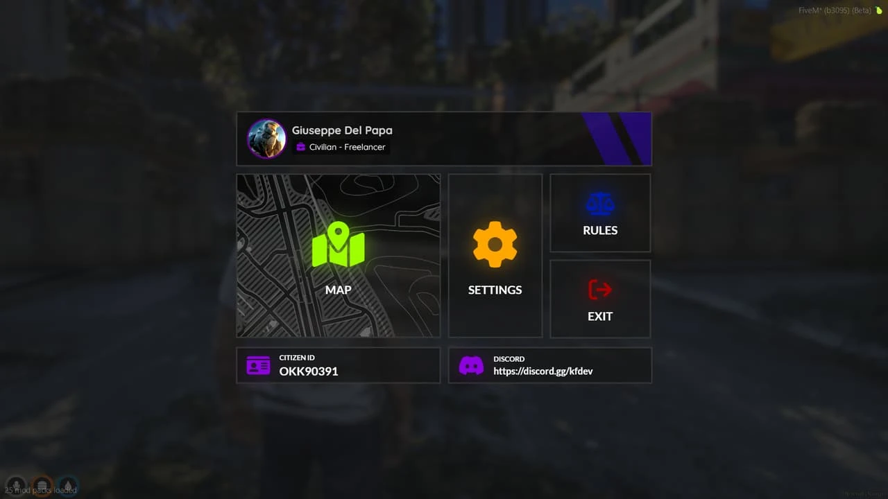 Pause Menu