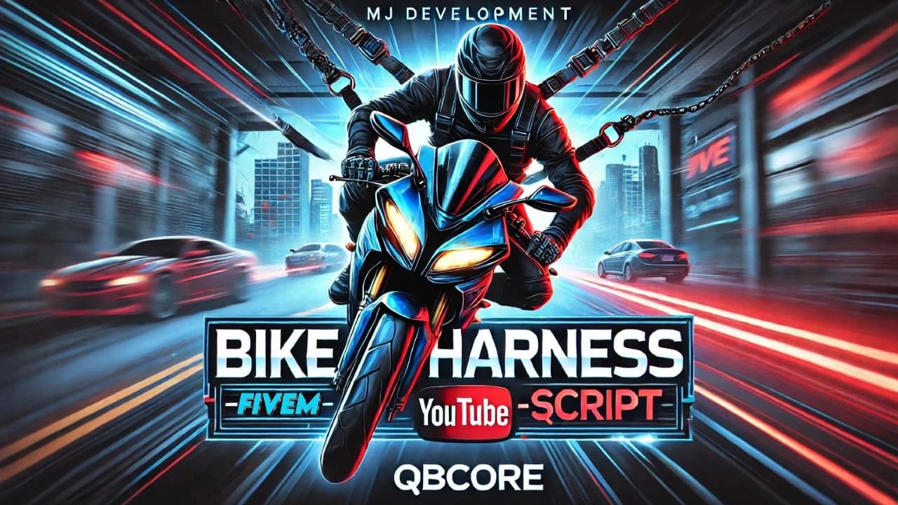 MJ Bike Harness-Realistic Motorcycle Safety System