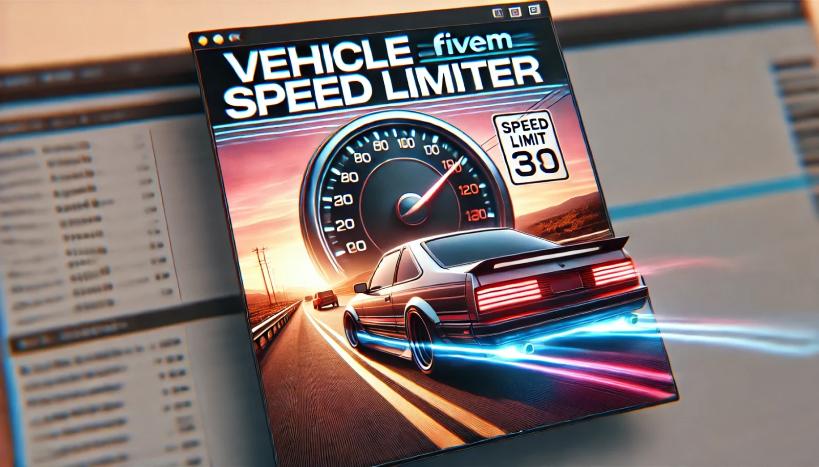 Vehicle Speed Limiter