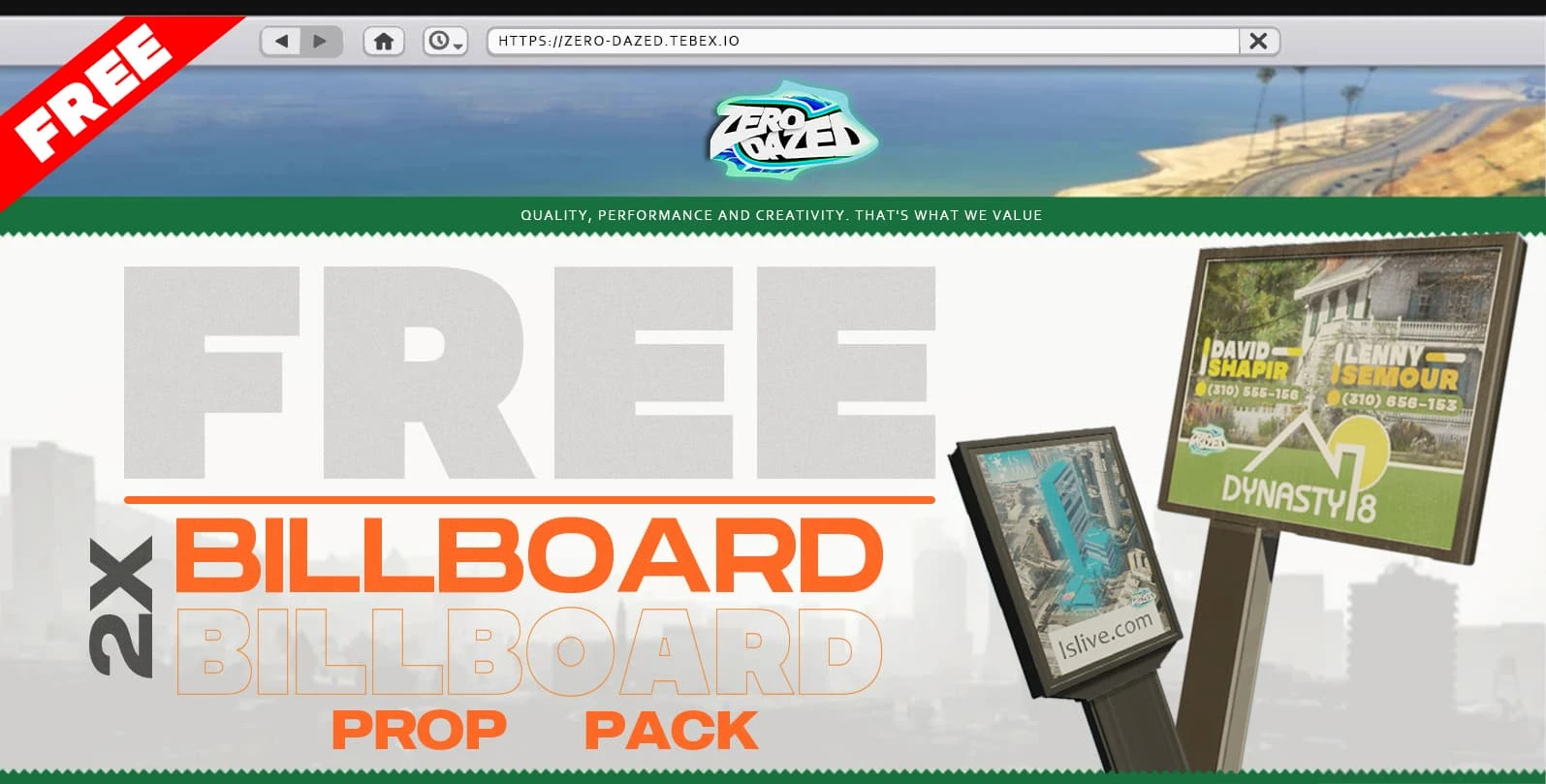 [PROP] Billboard Prop Pack