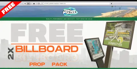 [PROP] Billboard Prop Pack