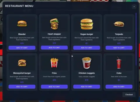 TJ Advanced burgershot job