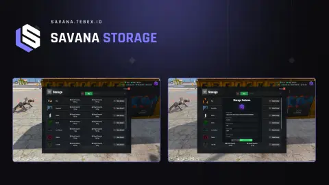 [SAVANA] Storage (Stash System)