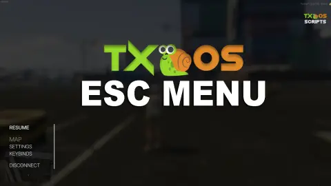 TXOS Escape Menu