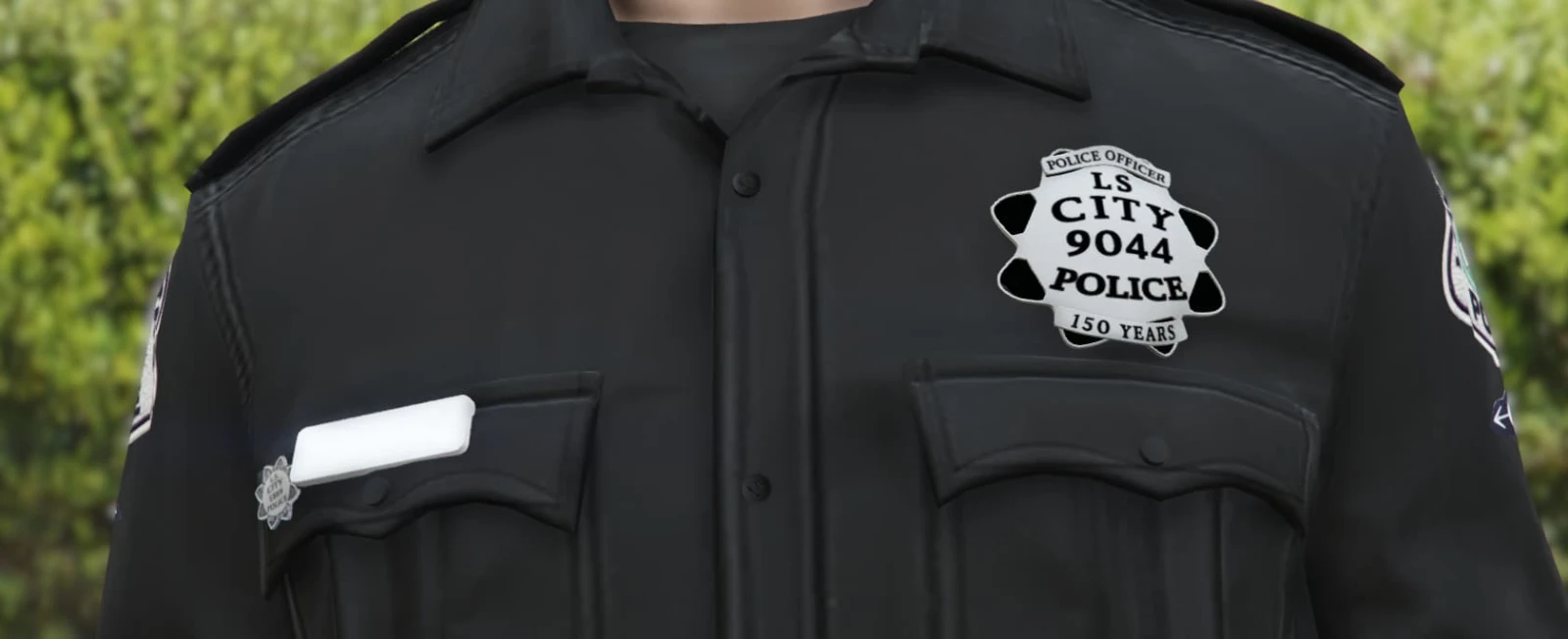 LSPD 150 Years Badge For EUP Uniforms (v8.3+)